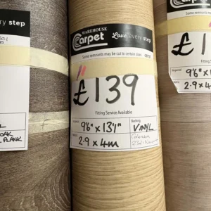 Columbia 2321 Newport - Vinyl Remnant - 2.9m x 4m