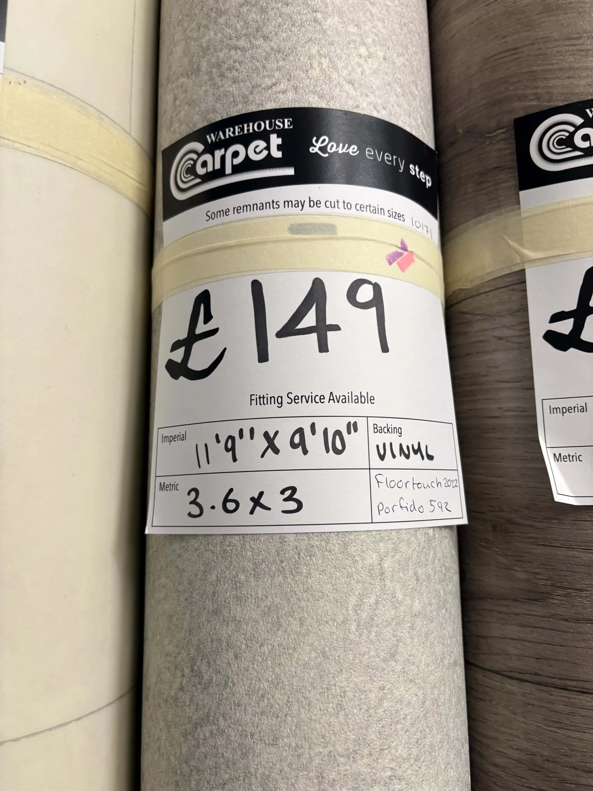 Floortouch 2022 - Vinyl Remnant - 3.6m x 3m