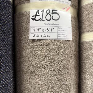 MYKONOS TWIST PILE - BERBER- HESSIAN - 2.4 X 4M