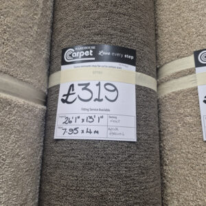ARIVA LOOP PILE - BROWN - FELT - 7.95 X 4M