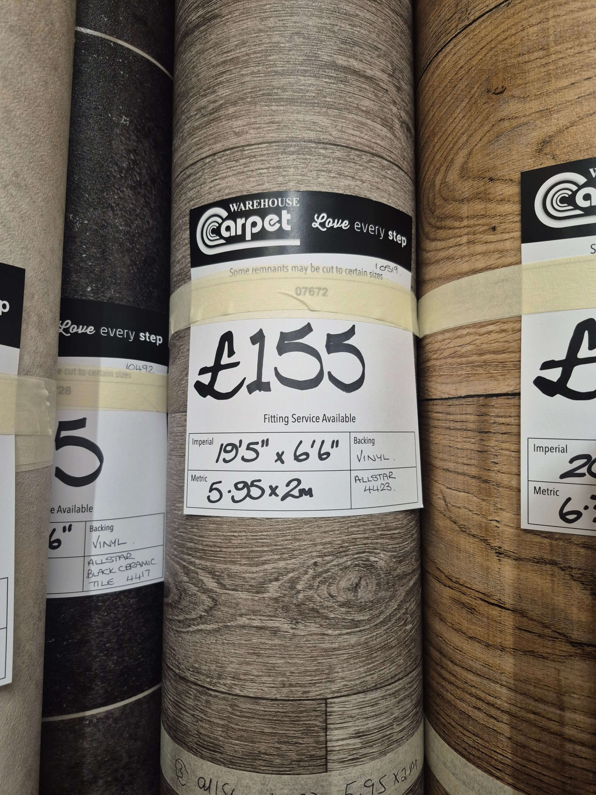 ALLSTAR 4423 - OAK PLANK - VINYL - 5.95 X 2M