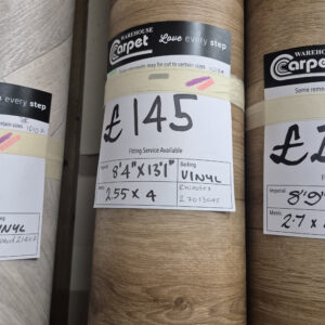 RHINOTEX - OAK PLANK - VINYL - 2.55 X 4M