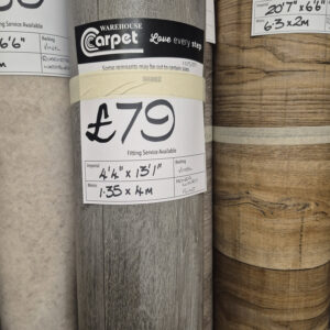 MONZA LUXURY - FLINT - VINYL - 1.35 X 4M