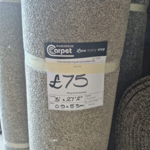 TWIST PILE - BEIGE - FUSION - 0.9 X 8.3M