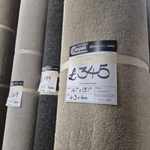 CORMAR ZENITH - HIGH CLIFF - HESSIAN - 4.3 X 4M