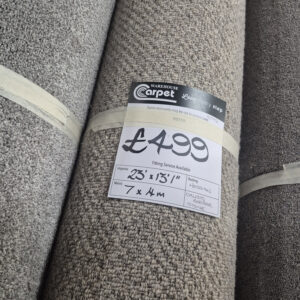 CALISTO BERBER - STONE - HESSIAN - 7 X 4M