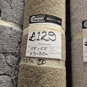 DUBLIN TWIST - BEIGE - FELT - 3.3 X 3.9M