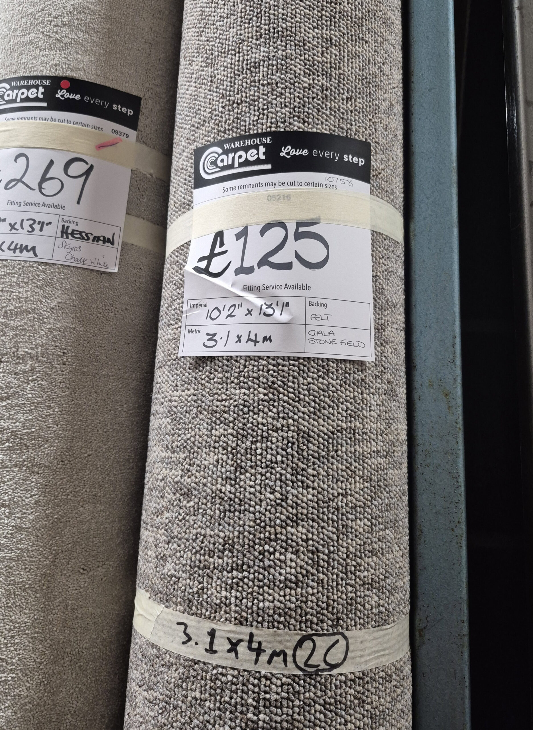 GALA BERBER - STONE FIELD - FELT - 3.1 X 4M