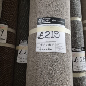 STANLEY MILL TWIST - MOON - HESSIAN - 4.6 X 4M